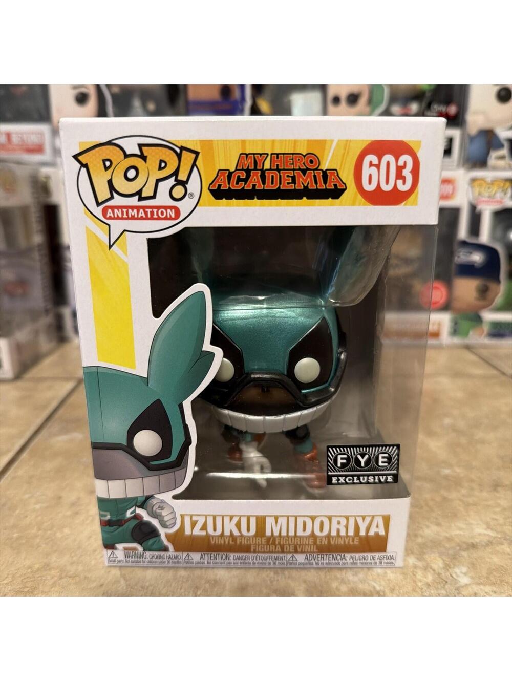 Funko Pop! My Hero Academia - Izuku Midoriya (Metallic Exclusive) w/Protector